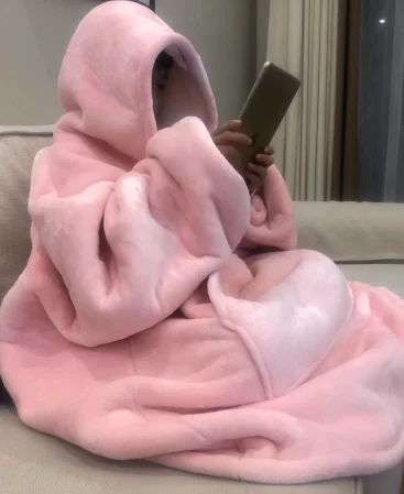 Winter Warm Blanket with Sleeves Oversized Thick Fleece Giant TV Blanket Hoodies Long Sweatshirt Flannel Women.jpg Q90.jpg